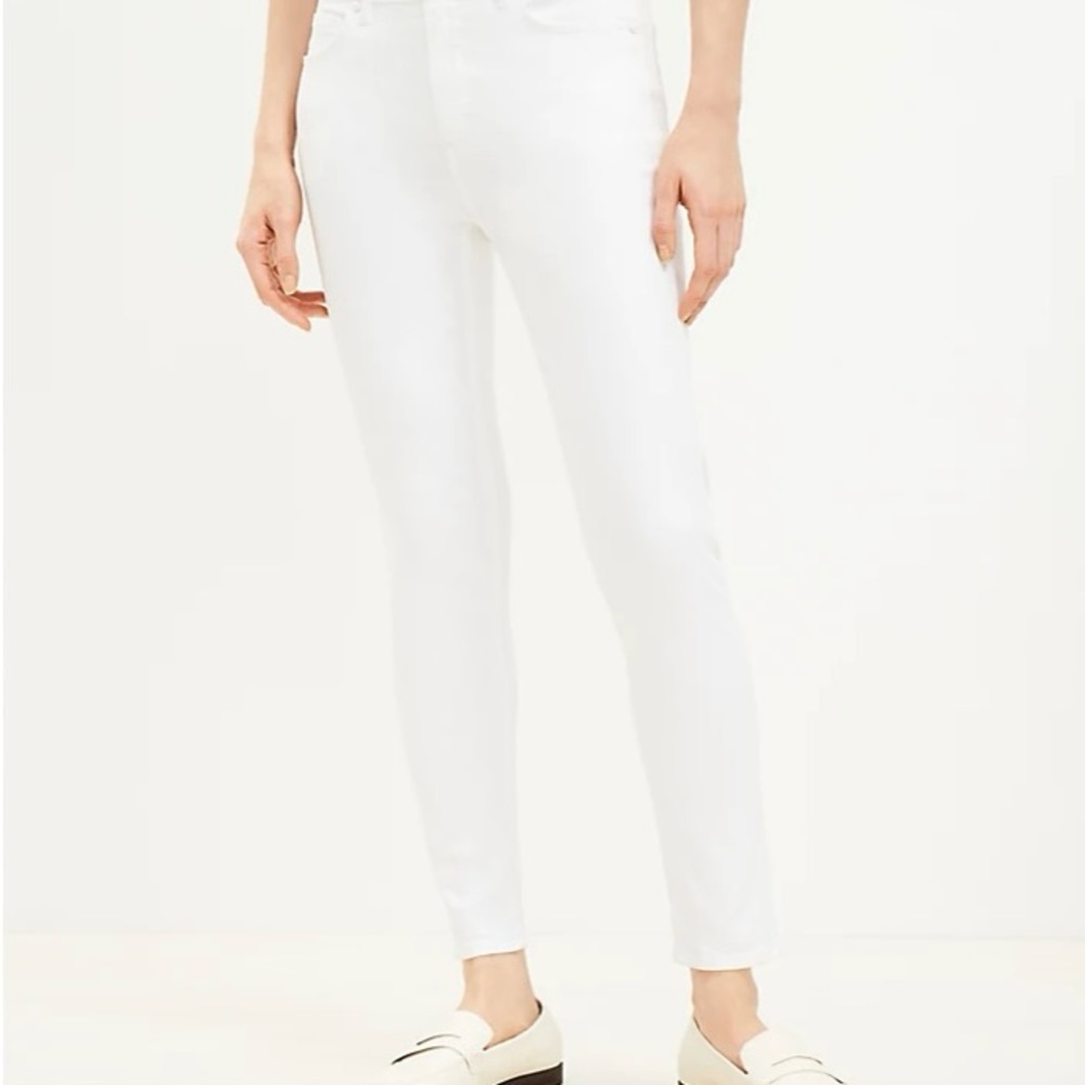 LOFT Mid Rise Skinny Jeans - Picture 2 of 3
